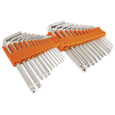 Juego de 25 llaves allen largas mixtas truper